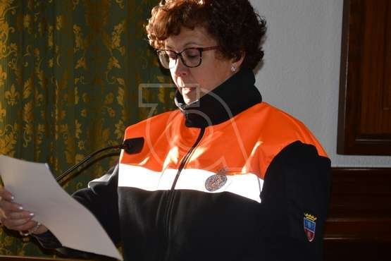 Protección Civil de Telde pone voz al rechazo plenario a la lacra machista (Foto TA)